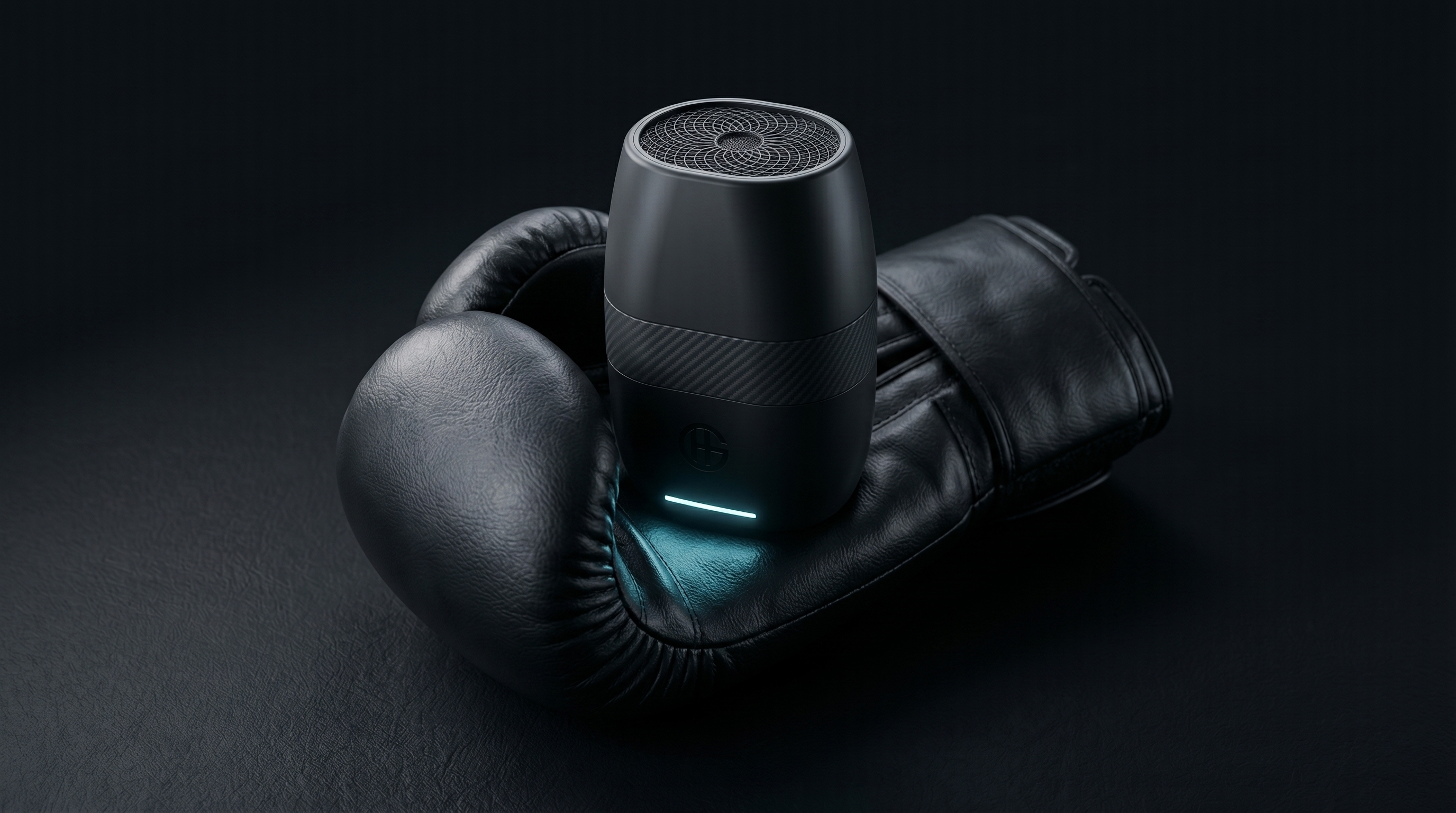 High Guard Pod inside boxing gloves